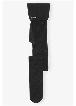 Buttefly Lace Tight Sort A5545 Ganni 